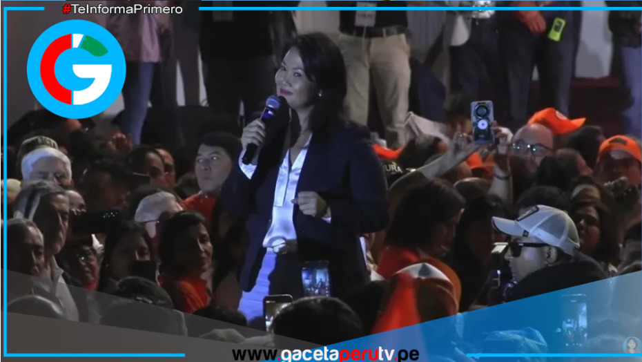 Keiko Fujimori oficializa su precandidatura presidencial para 2026