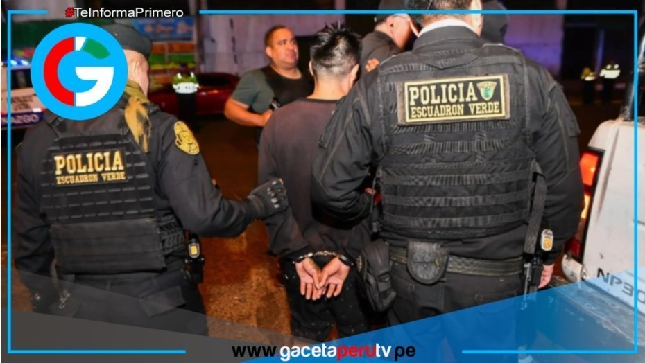 Capturan a dos extorsionadores en SJL antes de detonar explosivo