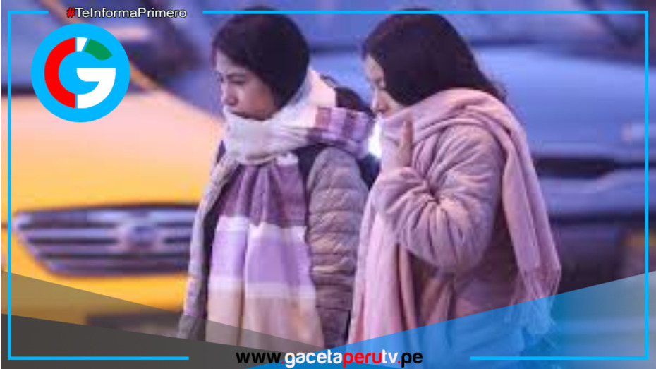 Senamhi emite alerta amarilla por descenso de temperatura en Lima y 15 regiones