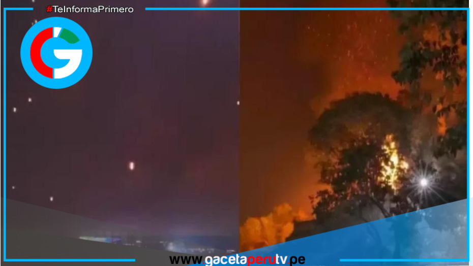 Show de drones y fuegos artificiales provoca incendio y pánico entre espectadores
