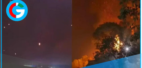 Show de drones y fuegos artificiales provoca incendio y pánico entre espectadores