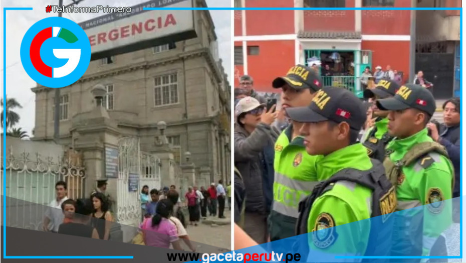 PNP hiere con perdigón a joven durante manifestación e intenta llevarse evidencia hospitalaria