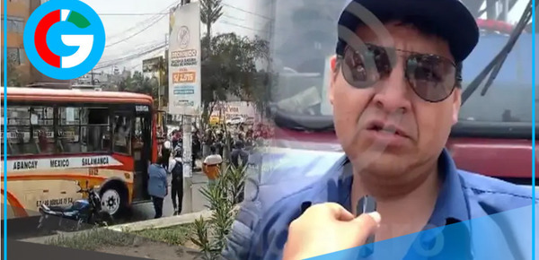 Conductor rompe en llanto durante paro: “Me despido de mi familia, no sé si vuelvo”