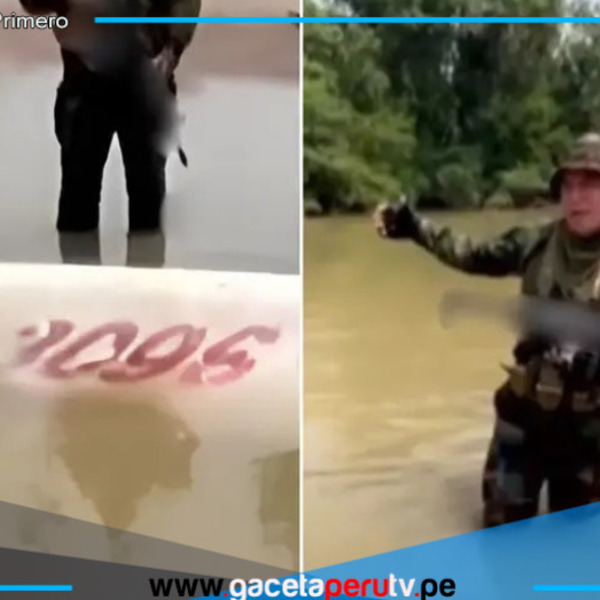 Narcoavioneta boliviana cae sobre río en Oxapampa por sobrecarga de cocaína