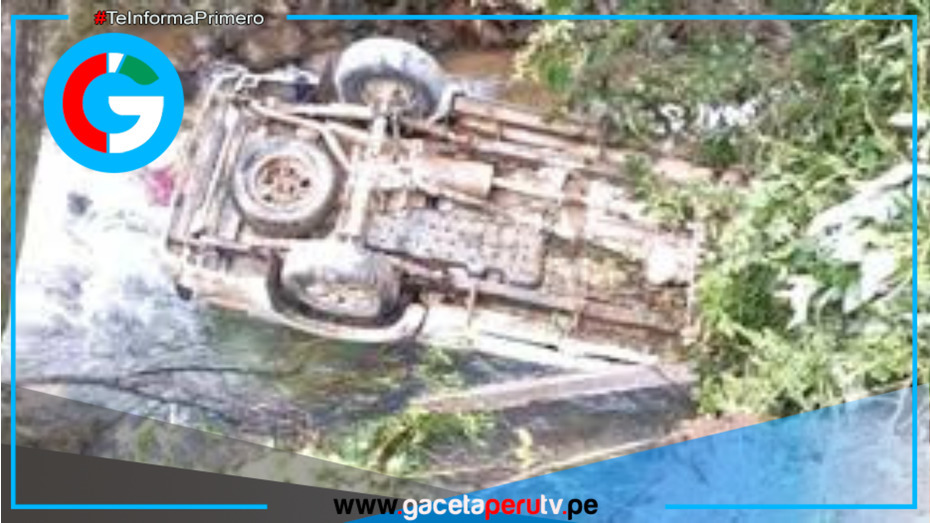 La Libertad: camioneta cae al río Marañón, un muerto y cuatro desaparecidos