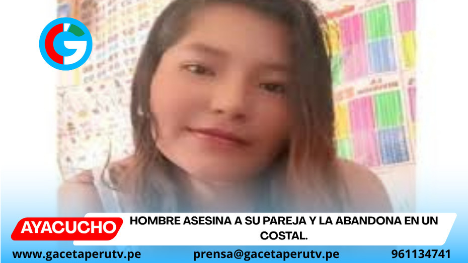 Hombre asesina a su pareja y la abandona en un costal.