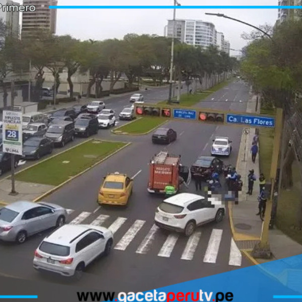 Joven fue atropellada al cruzar avenida Javier Prado en San Isidro