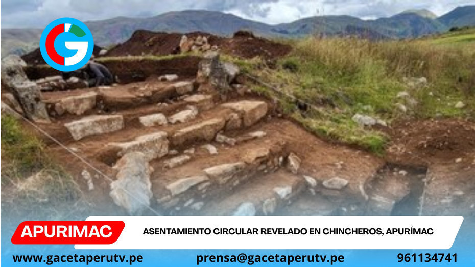 Asentamiento circular revelado en Chincheros, Apurímac