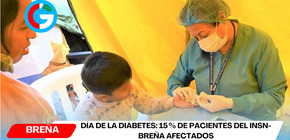  Día contra la Diabetes: 15 % de pacientes del INSN-Breña afectados