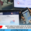 ONPE habilita elegir local de votación para Elecciones 2026 desde 23 de noviembre