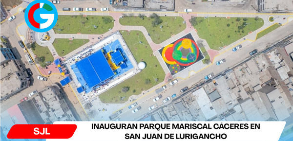 Inauguran parque Mariscal Cáceres en San Juan de Lurigancho