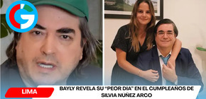 Bayly revela su “peor día” en el cumpleaños de Silvia Núñez Arco