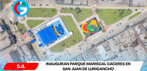 Inauguran parque Mariscal Cáceres en San Juan de Lurigancho
