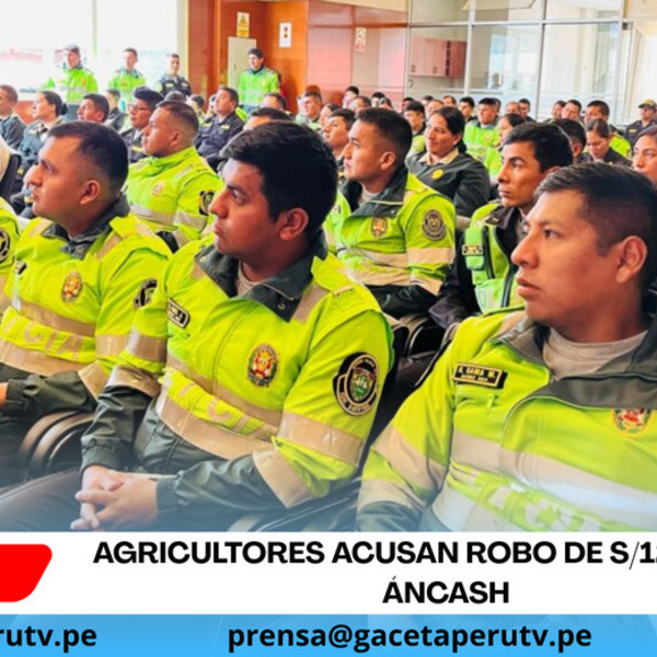 Agricultores acusan robo de S/120 mil en Áncash