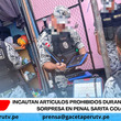 Incautan artículos prohibidos durante operativo sorpresa en penal Sarita Colonia