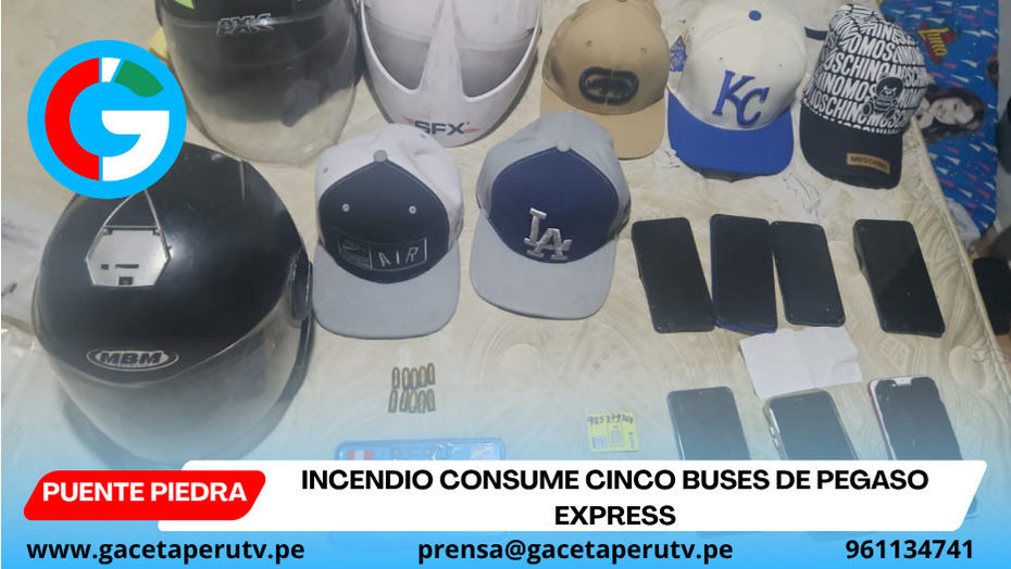 PNP desarticula banda criminal en Lima Norte.