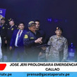 José Jerí prolongará emergencia en Lima y Callao
