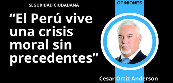 El Perú vive una crisis moral sin precedentes