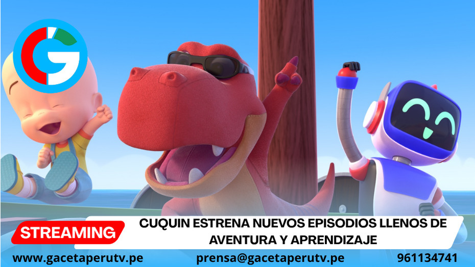 CUQUIN estrena nuevos episodios llenos de aventura y aprendizaje