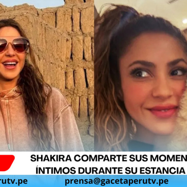 Shakira comparte sus momentos más íntimos durante su estancia en Lima