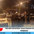 Mujer estafada tras pagar por su auto robado