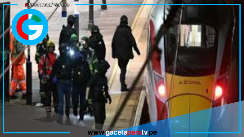 Diez heridos en tren a Londres; descartan terrorismo y hay dos detenidos