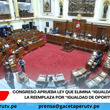 Congreso aprueba ley que elimina “igualdad de género” y la reemplaza por “igualdad de oportunidades”