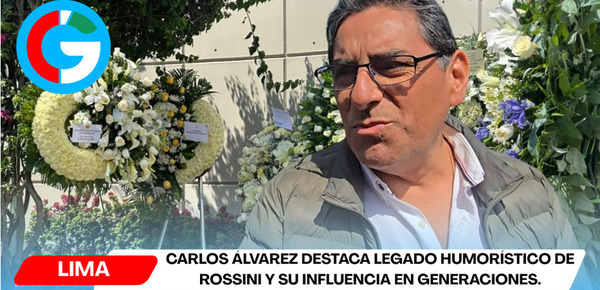 Carlos Álvarez destaca legado humorístico de Rossini y su influencia en generaciones.