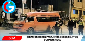 Sicarios hieren pasajeros de Los Rojitos durante ruta