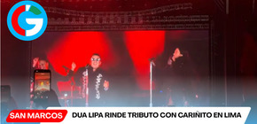 Dua Lipa rinde tributo con Cariñito en Lima