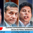 Cuatro expresidentes comparten hoy celda en penal Barbadillo
