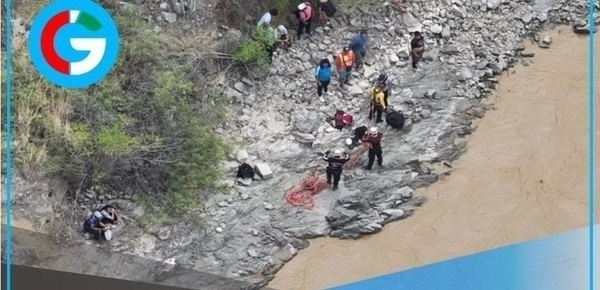 Camioneta cae al río Marañón dejando dos personas aún desaparecidas