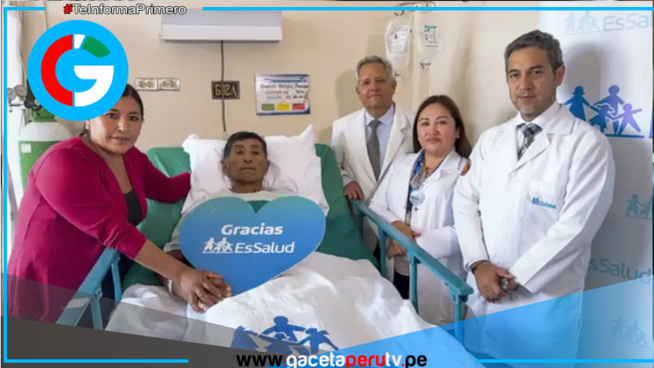 Extirpan tumor de 20 kilos a un paciente de 71 años en Arequipa