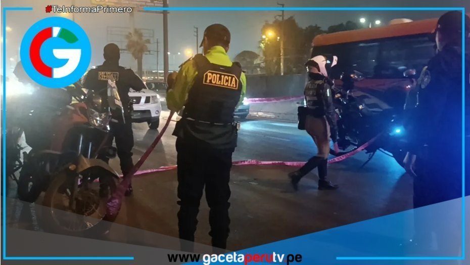 Joven venezolano muere en Panamericana Norte, SMP