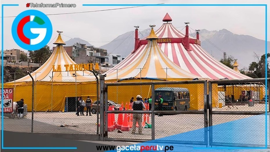 Detienen a 30 soldados por desmontar circo en Arequipa