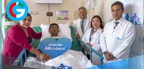 Extirpan tumor de 20 kilos a un paciente de 71 años en Arequipa