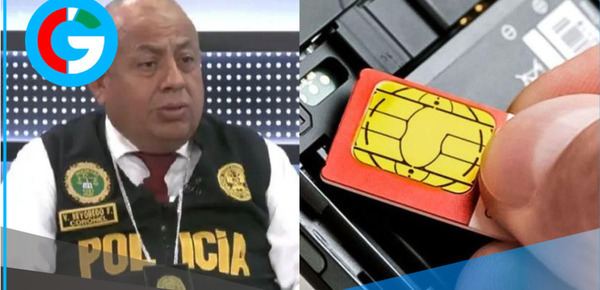 Coronel Víctor Revoredo exige a OSIPTEL fiscalizar venta de chips móviles en medio de ola de extorsiones