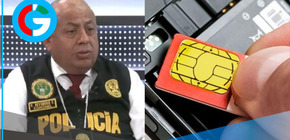 Coronel Víctor Revoredo exige a OSIPTEL fiscalizar venta de chips móviles en medio de ola de extorsiones