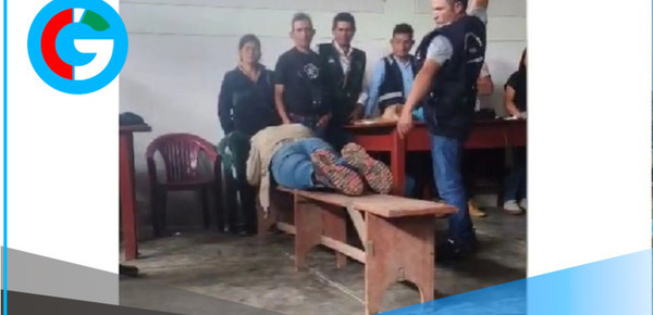 Ronderos azotan al alcalde de Ayabaca durante asamblea comunal pública