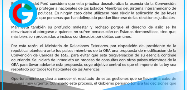 Evalúan salvoconducto para Betssy Chávez tras salida de embajador cubano