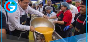 Distrito José Leonardo Ortiz prepara parihuela más gigante del mundo