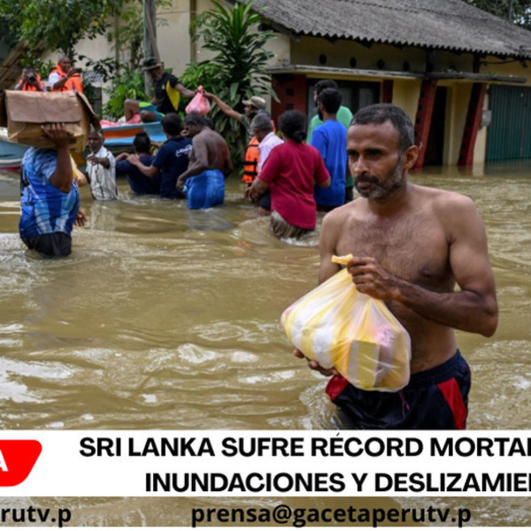 Sri Lanka sufre récord mortalidad por inundaciones y deslizamientos