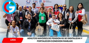 Midis: usuarios de Pensión 65 terminan curso donde aprendieron a realizar videollamadas en vísperas de la Navidad y Año Nuevo