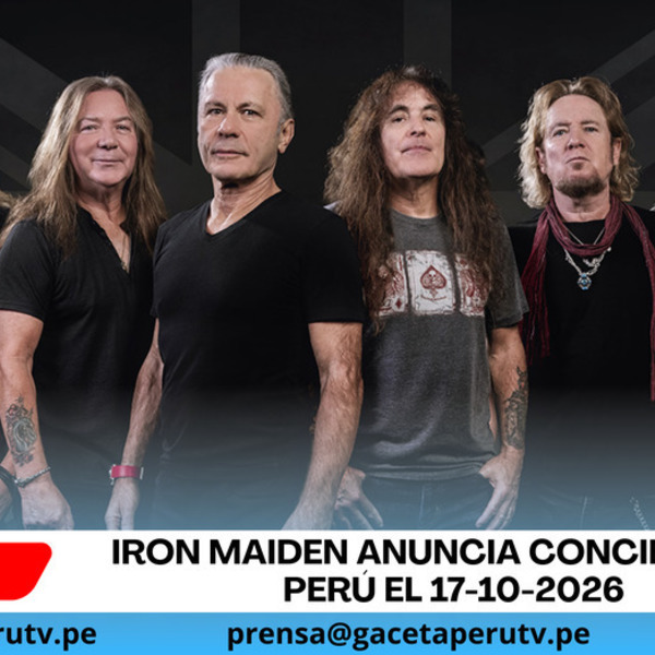Iron Maiden anuncia concierto en Perú el 17-10-2026