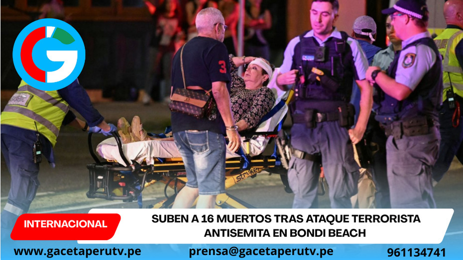 Suben a 16 muertos tras ataque terrorista antisemita en Bondi Beach