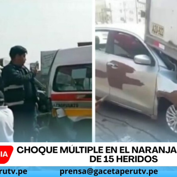 Choque múltiple en El Naranjal deja más de 15 heridos en Independencia