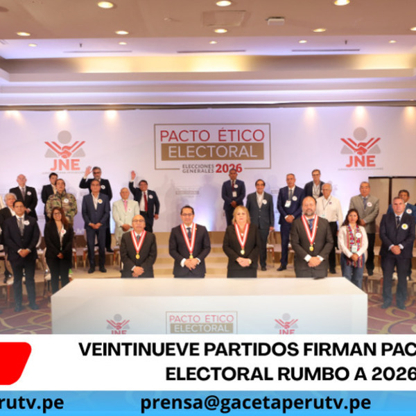 Veintinueve partidos firman Pacto Ético Electoral rumbo a 2026
