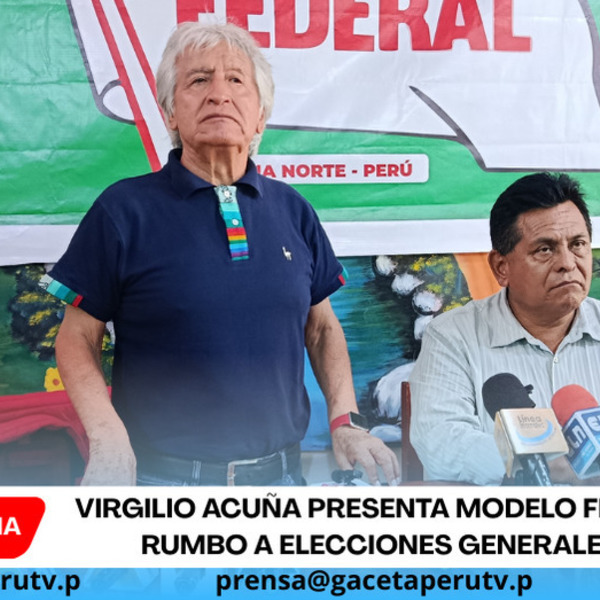 Virgilio Acuña presenta modelo federalista rumbo a elecciones generales 2026