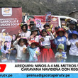 Arequipa: niños a 4 mil metros vivieron caravana navideña con regalos