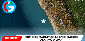 Sismo de magnitud 6.0 en Chimbote alarmó a Lima